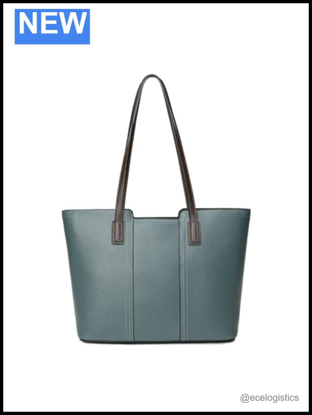 Genuine Leather Tote Handbag Large Capacity Women's Purse